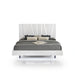 Europa 6/0 Wk Headboard, Footboard & Slats-White