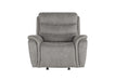 Kamari Glider Recliner W/Pwr Hr & Fr-Gray