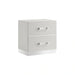 Europa Nightstand- White