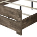 Misty Lodge 6/6 Ek Hb,Fb, & Slats-Greige