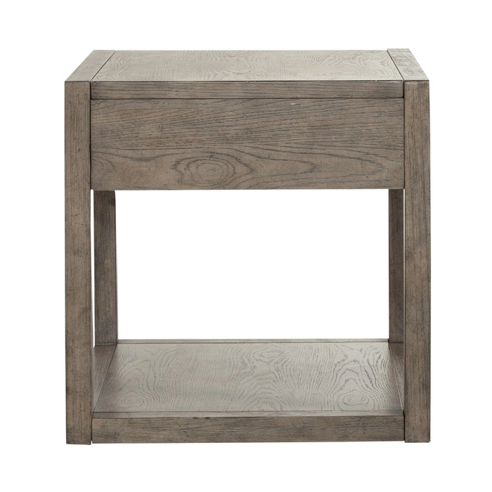 Bartlett Field End Table in Dusty Taupe image