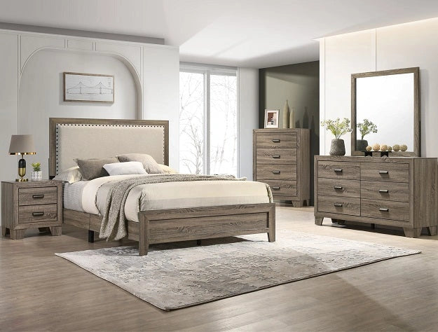 Millie Upholstery Bed One Box
