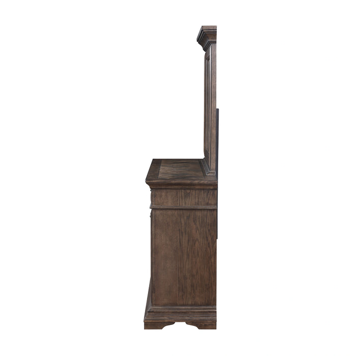 Mar Vista Mirror-Walnut