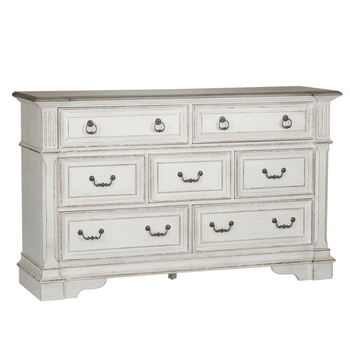 Abbey Park Drawer Dresser in Antique White image