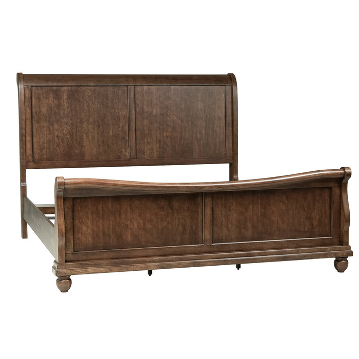 Rustic Traditions King California Sleigh Bed image