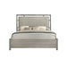 Lennox 5/0 Q Headboard, Footboard & Slat Kit-Gray