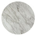 Celeste 48" Round Dining Table-Espresso/Faux Marble