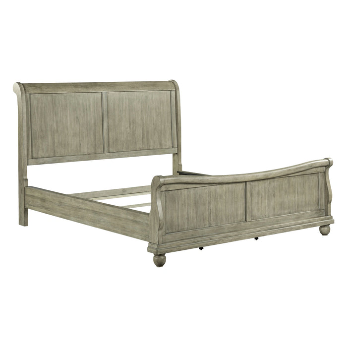 Rustic Traditions King California Sleigh Bed image