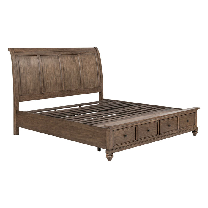 Twin Lakes Queen Storage Bed