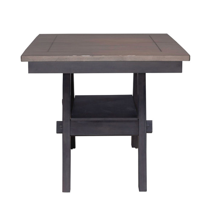 Liberty Furniture Lawson Gathering Table in Weathered Gray 116GY-GT4078