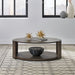 City View Oval Cocktail Table in Coffee Bean image