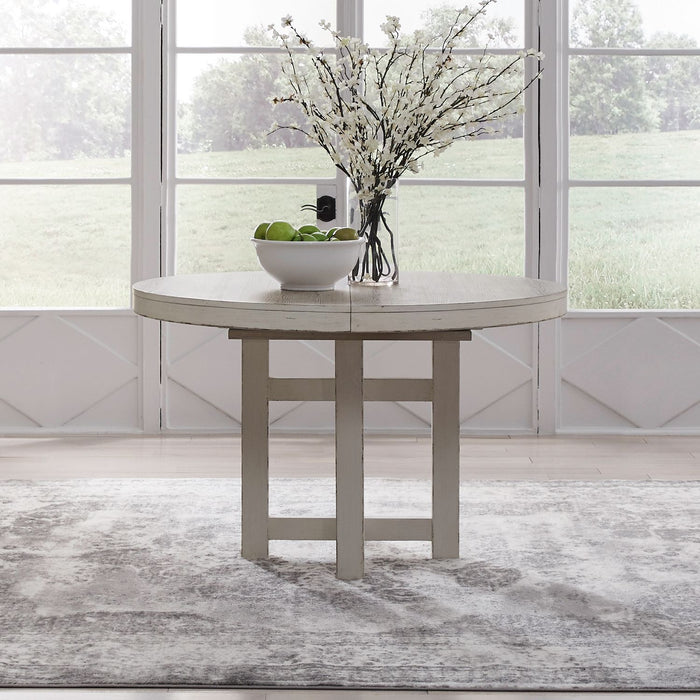 Backroads Pedestal Table Set