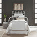 Vintage Series Twin Metal Bed in Antique White image