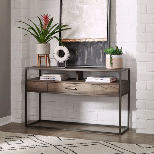 Jamestown Sofa Table in Brown image