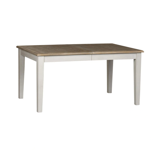 Summerville Rectangular Leg Table in White image