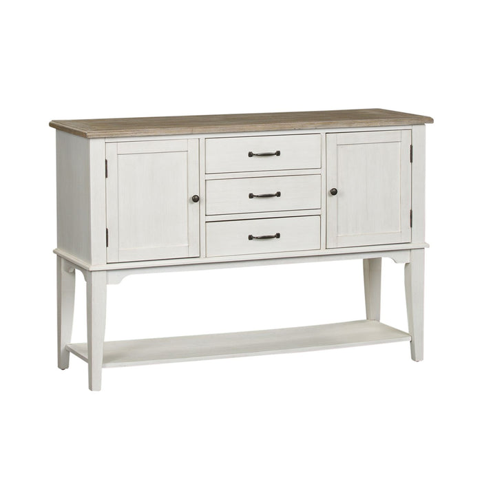 Summerville Server in White