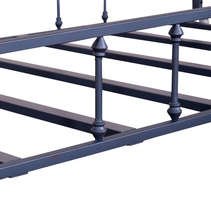 Vintage Series Twin Metal Trundle in Navy
