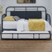 Vintage Series Twin Metal Trundle in Navy image