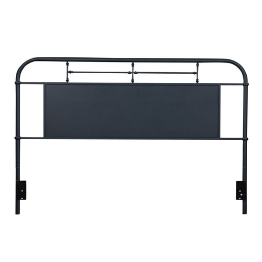 Liberty Furniture Vintage Series King Metal Headboard in Navy image