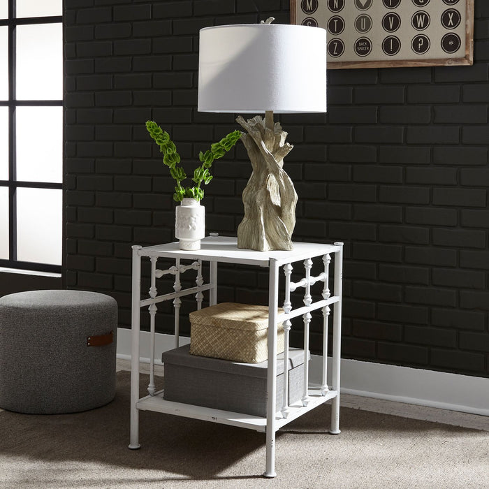 Vintage Series Open Nightstand in Antique White image