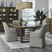 Shaker Lakes 5 Piece Double Pedestal Table Set image