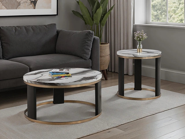 Bogor Round End Table