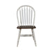 Liberty Furniture Carolina Crossing Windsor Side Chair in White (Set of 2) image