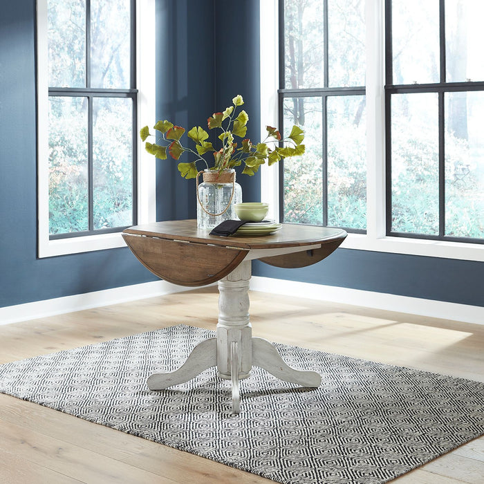 Carolina Crossing Drop Leaf Table Set