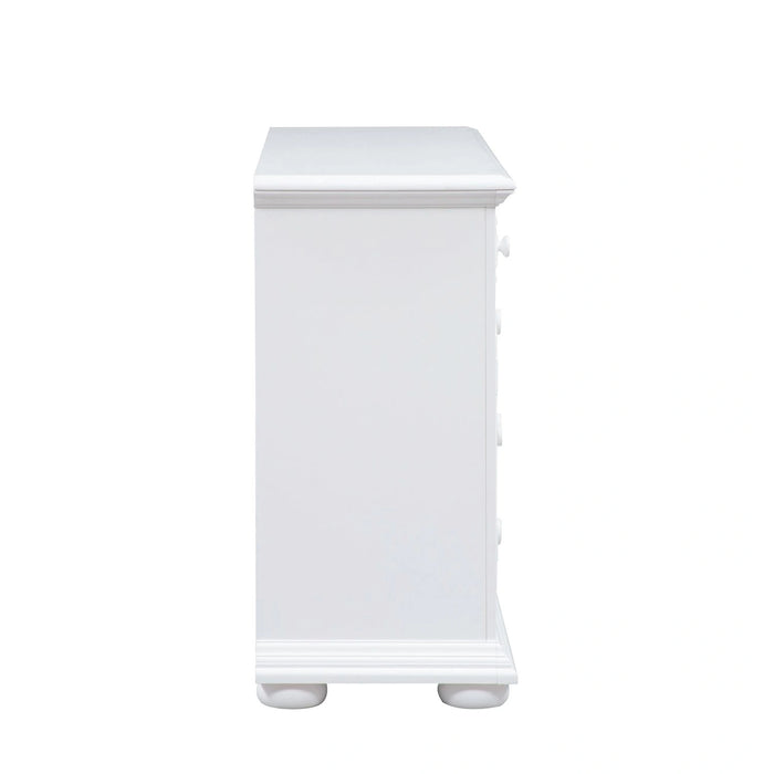 Summer House 5 Drawer Dresser in Oyster White image