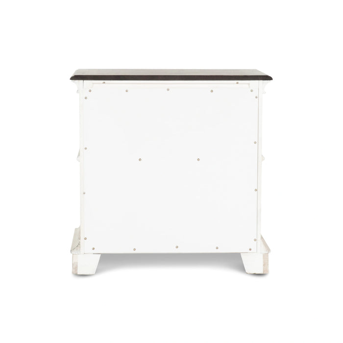 Anastasia Nightstand - Ant. White