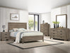Crown Mark Millie Twin Panel Bed in Grey image