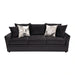 Sylvie Sofa W/4 Accent Pillows-Lush Mink Gray
