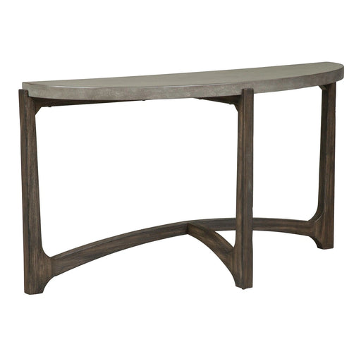 Cascade Sofa Table in Wire Brush Rustic Brown image