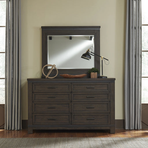 Thornwood Hills Bookcase Bed, Dresser & Mirror, Chest, Night Stand image