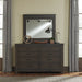 Thornwood Hills Bookcase Bed, Dresser & Mirror, Night Stand image