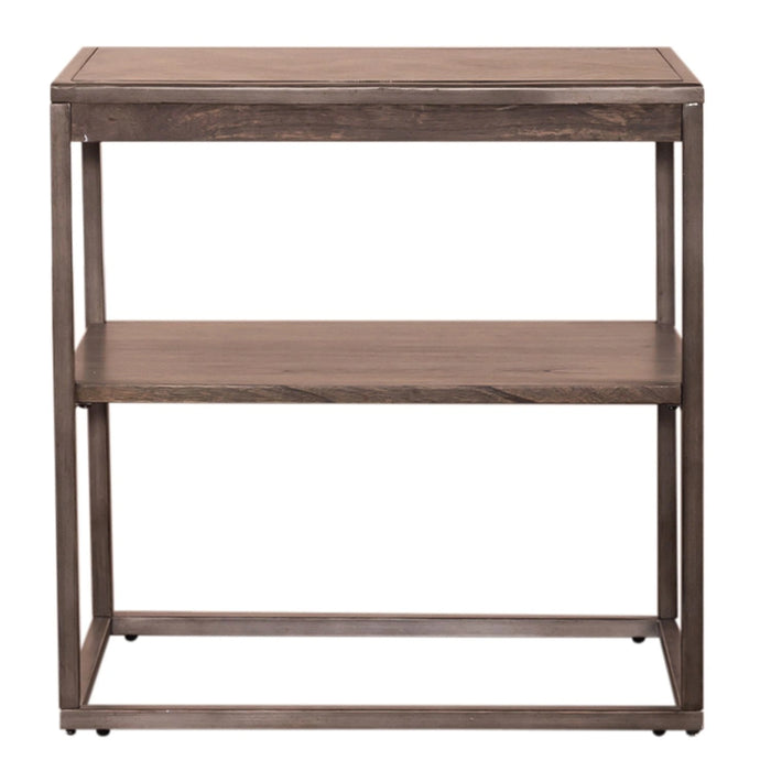 Jamestown Chair Side Table in Brown image