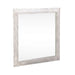 River Place Mirror in Riverstone White and Tobacco image
