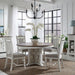 River Place 5 Piece Pedestal Table Set image