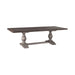 Liberty Furniture River Place Trestle Table in Riverstone Gray & Tobacco image