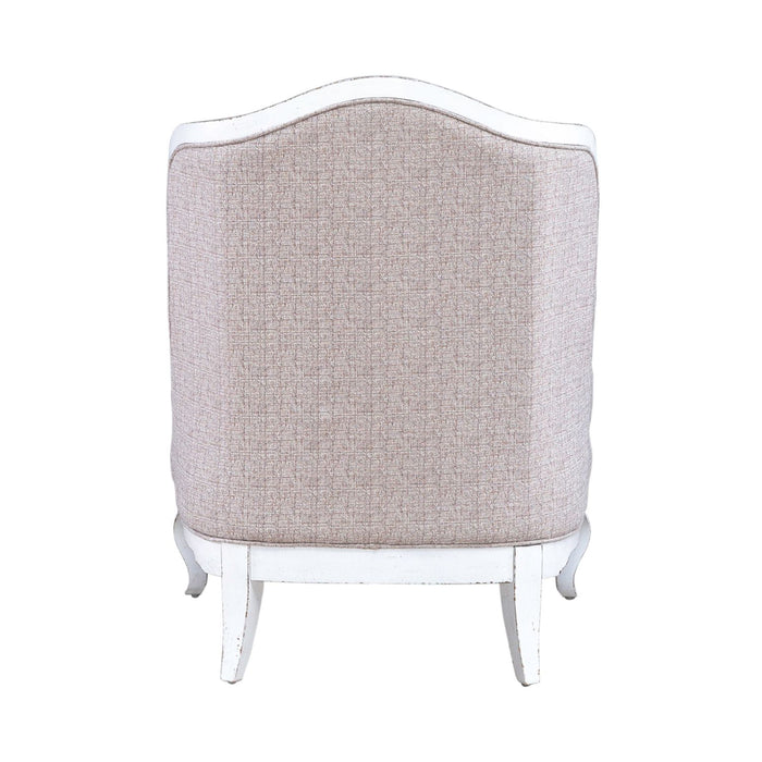 Magnolia Manor Upholstered Accent Chair in Antique White