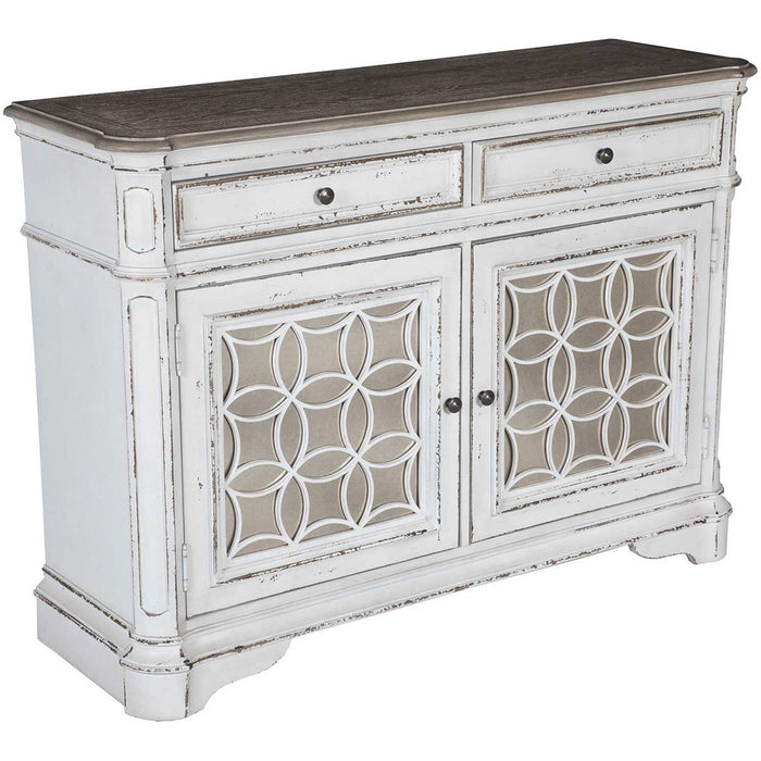 Liberty Furniture Magnolia Manor Buffet in Antique White image