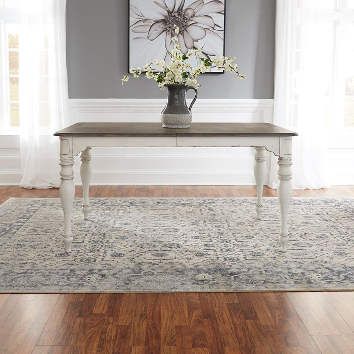 Magnolia Manor 6 Piece Leg Table Set
