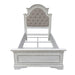 Liberty Magnolia Manor Twin Upholstered Bed in Antique White image
