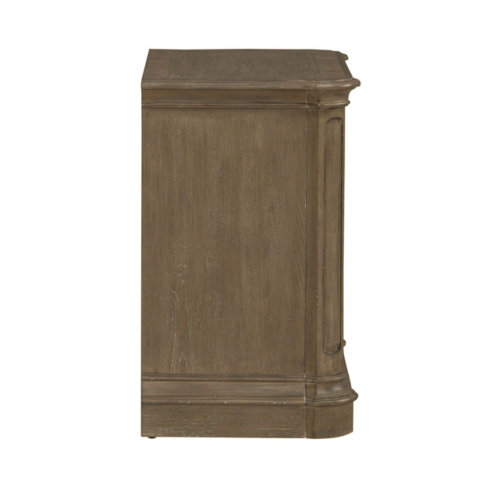 Magnolia Manor II 2 Drawer Nightstand in Weathered Bisque image