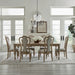 Magnolia Manor 7 Piece Rectangular Table Set image