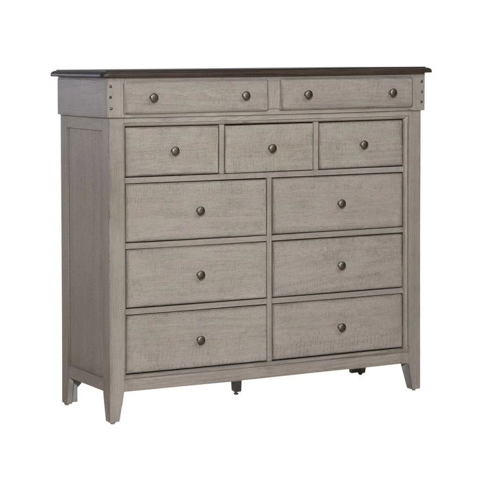 Ivy Hollow 11 Drawer Chesser in Weathered Linen image