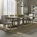 Proximity Place Alt 7 Piece Double Pedestal Table Set image