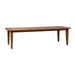 Hearthstone Rectangular Leg Table in Rustic Oak Finish image