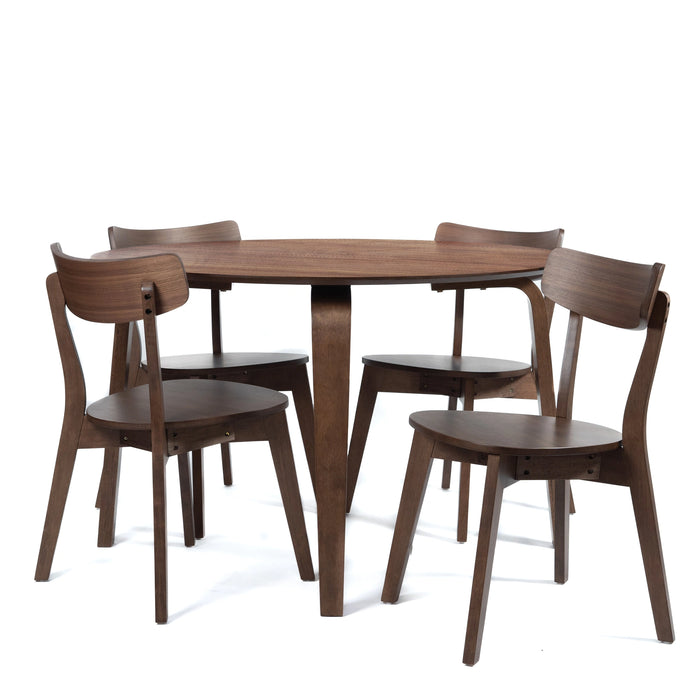 Gabby Round Table Top-Walnut
