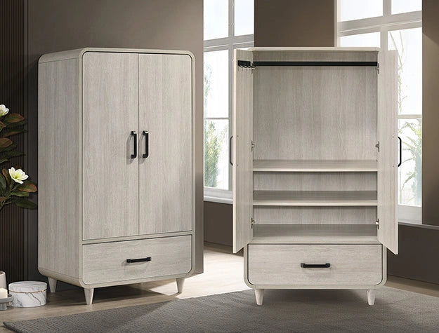 Nyomi Armoire - White